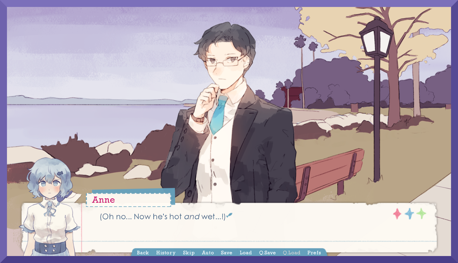 Decorated screenshot of Benjamin and Anne Chovy from "Project Pizzaro Deep Dish"